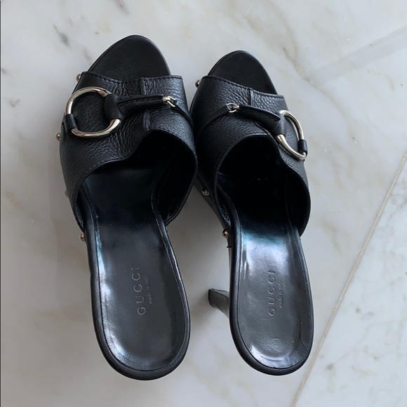 Authentic Gucci black leather - Picture 3 of 4